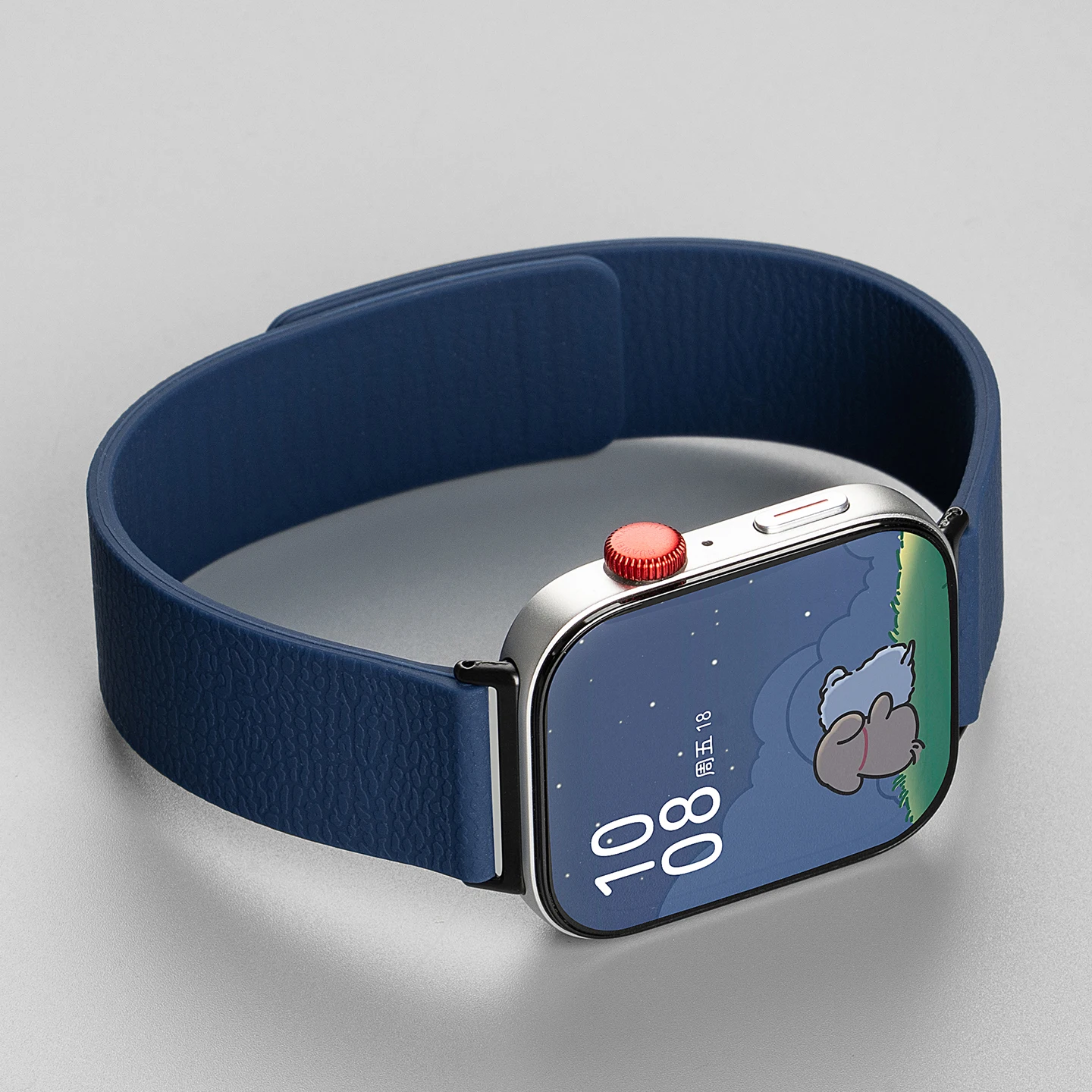 Magnetic Silicone Strap Replacement Wristband