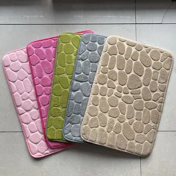 Cobblestone Bath Floor Mat 1