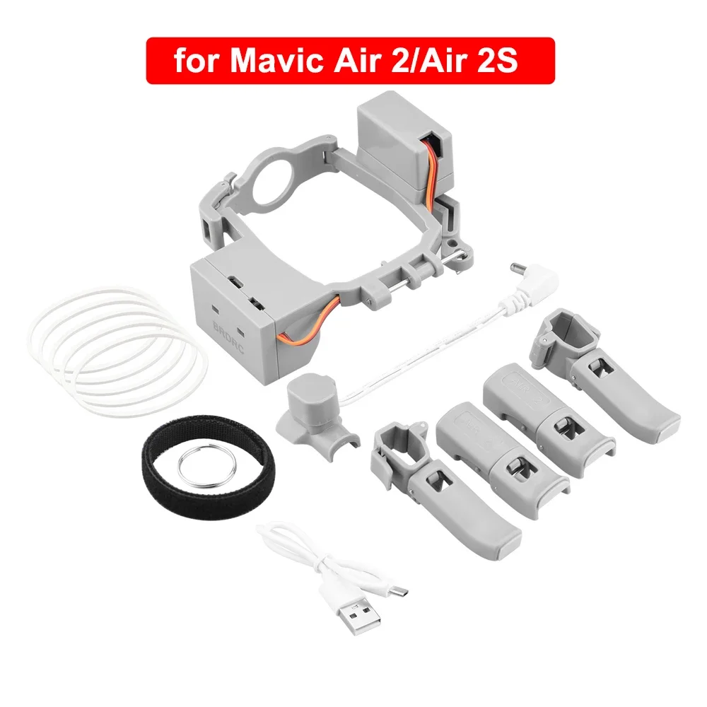 dji-mavic-air-2-air-2s-airdrop-systeme-de-chute-d'air-importateur-appat-de-peche-anneau-cadeau-ptfe-ver-sauvetage-lanceur-a-distance