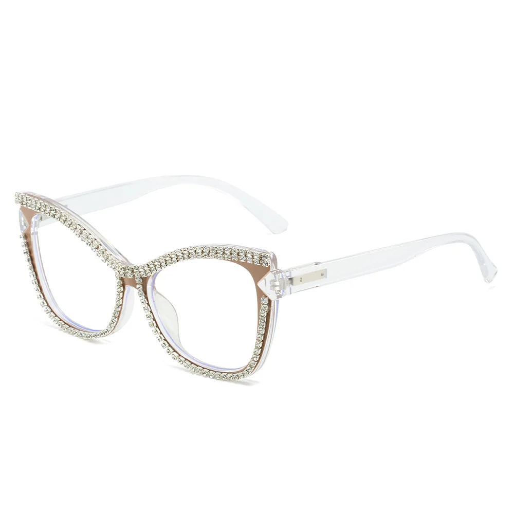 Computer Eyewear Anti Blue Light Blue Light Glasses Fashion Glasses Trendy Women's Eyewear For Office Ladies All-Day Wear