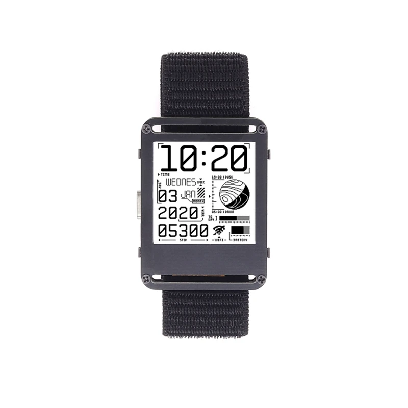 ESP32SmartWatchBluetoothWIFIProgrammableWatchEPaperWatch