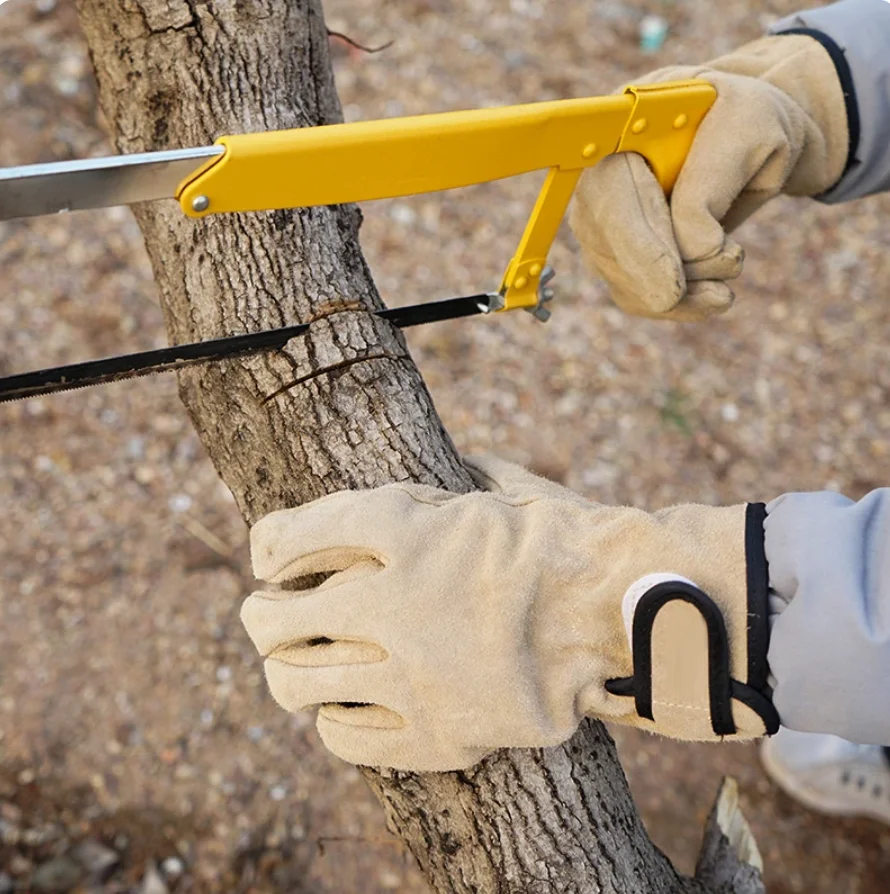 Heat Resistant Leather Gloves 3