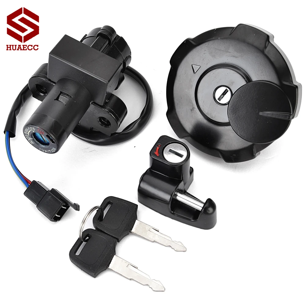 

Fuel Gas Cap Ignition Switch Seat Lock with Key Kit for Honda XR650 XR650L XR 650 L 1993-2017 35010-MY6-680 35010-MY6-L40