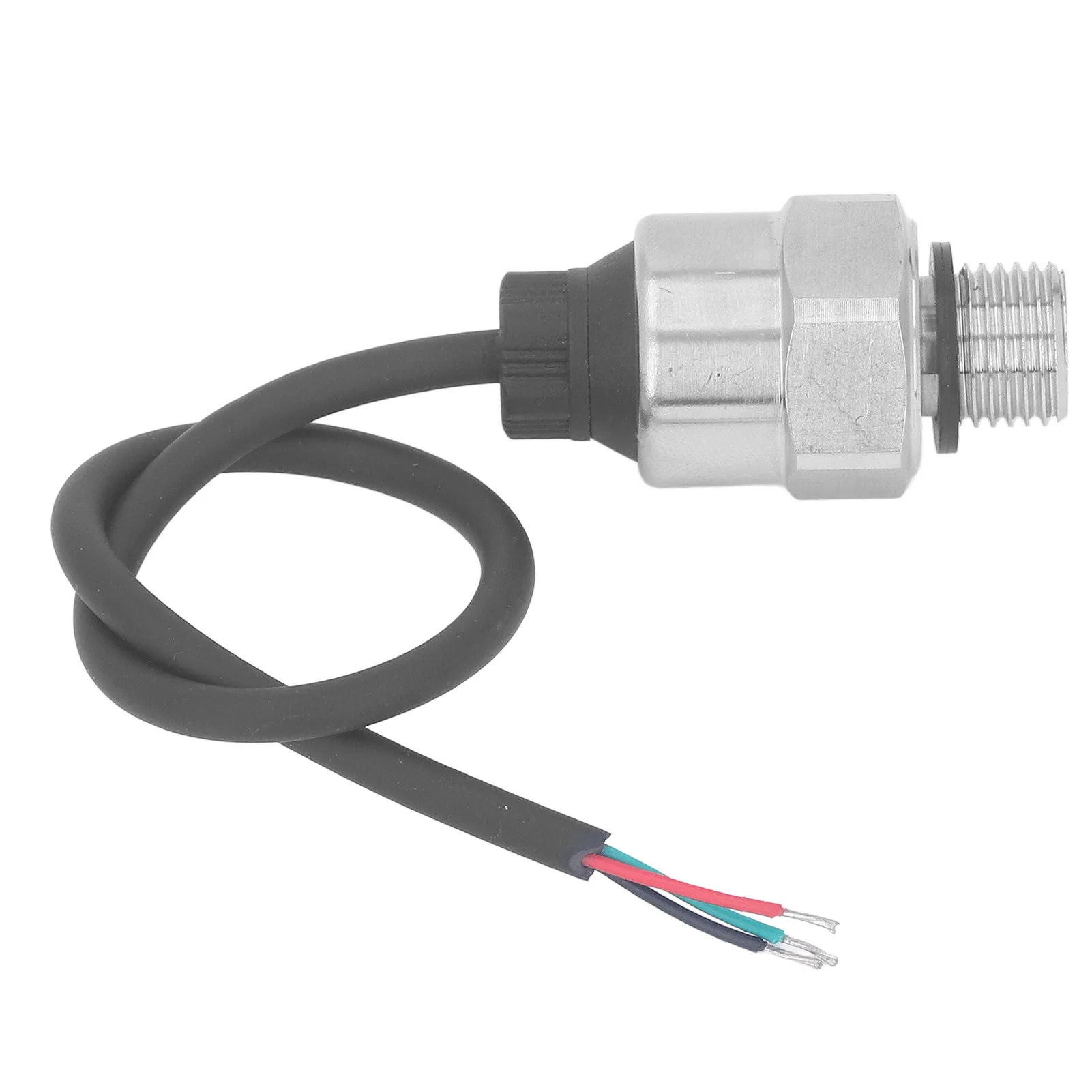 Stainless Steel Shell G1/4 Pressure Transmitter 1Mpa 0.5‑4.5V Output Voltage Type Pressure Transducer for Oil Fuel Water