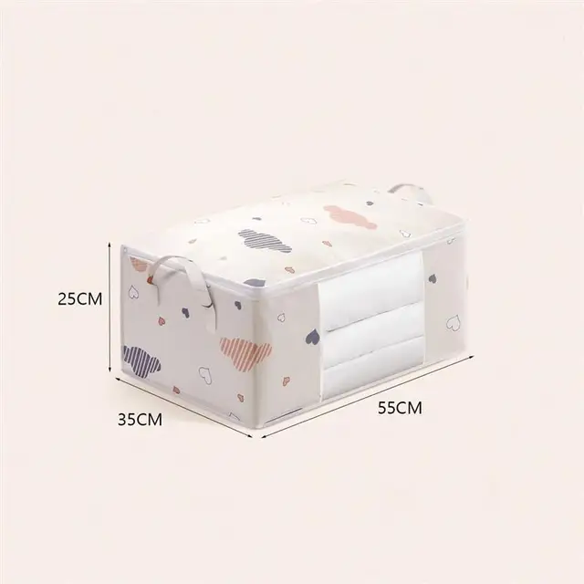 Foldable Storage Bag Clothes Blanket Quilt Closet Sweater Organizer Box Pouches Fashion Sale Clothes Cabinet Organizer_voghion.com