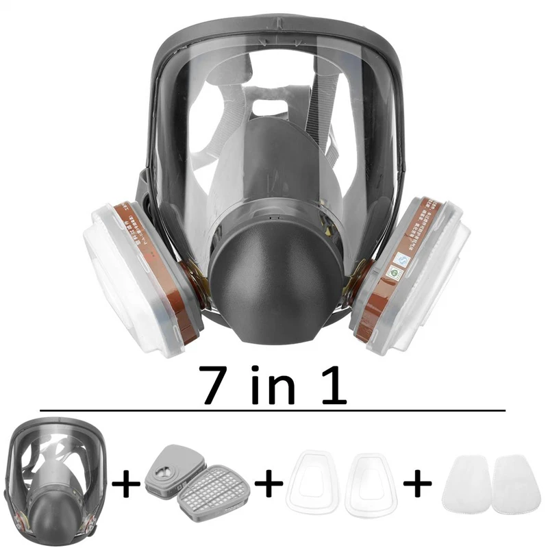 Demi-masque filtrant + cartouches 6001CN, 2 pièces, protection gaz organiques