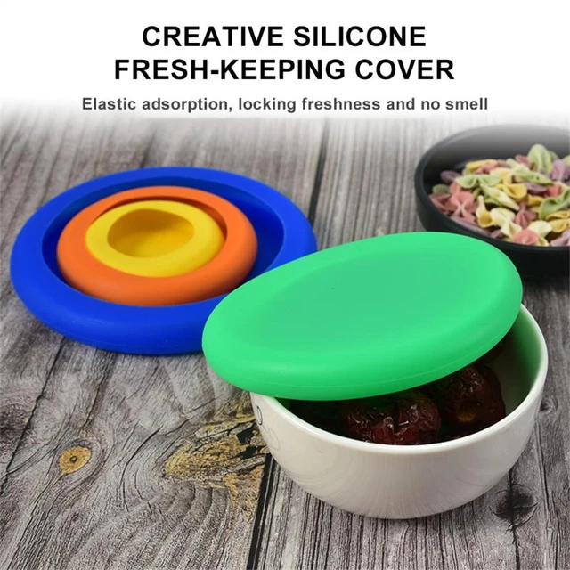 Silicone food lid - Food Huggers vegetable protection
