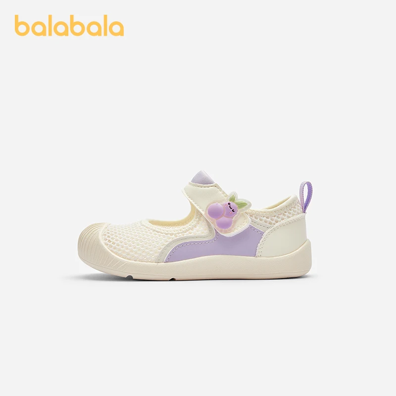 Balabala Baby Walking Shoes Boys Girls Sandals Shoes Infant 2024 Summer New Lightweight Breathable and Slip-Resistant 6