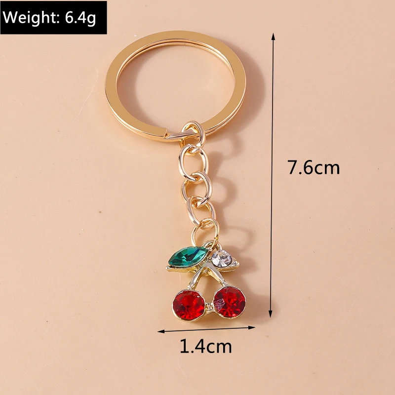 Nette Mini 3D Simulation Mais Schlüsselbund Gemüse Schlüssel Ring für Auto Schlüssel Halter Frauen Mädchen Handtasche Anhänger DIY Schmuck Geschenk – Detail 5
