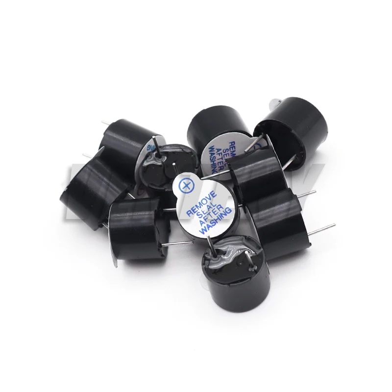 10PCS/LOTE 12*9.5MM 3V 3.3V 5V 12V 활성 버저 자기 긴 연속 경고음