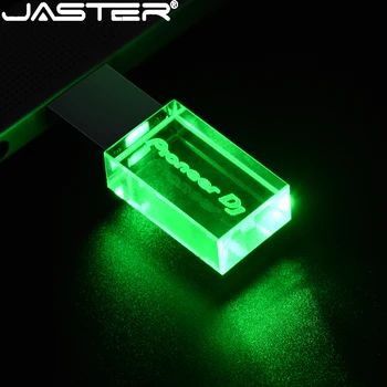 Logo Pen Drive 128GB USB Flash Drives 64GB Colorful LED Pen drive Pioneer DJ