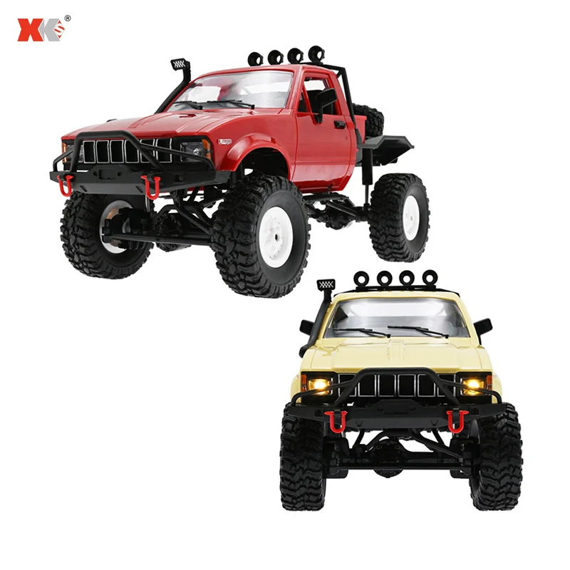 1/16 RC Car 2.4G Remote Control LED Light 4X4 Off Road
