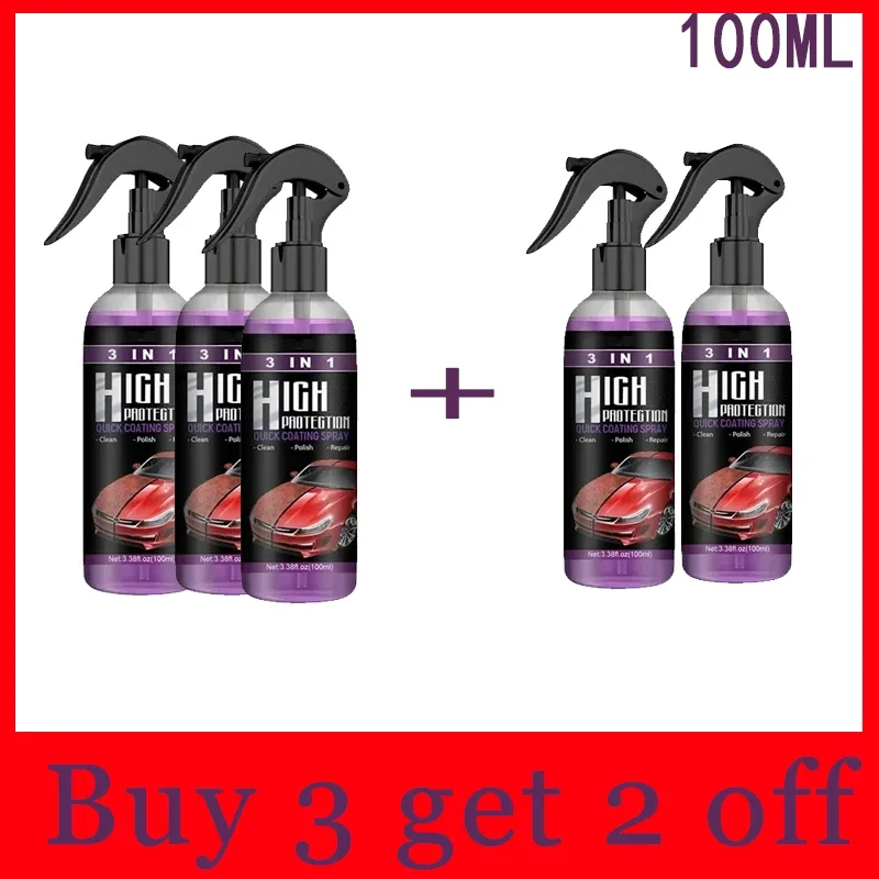 Spray De Revêtement Rapide Pour Voiture Avancé, High Protection 3