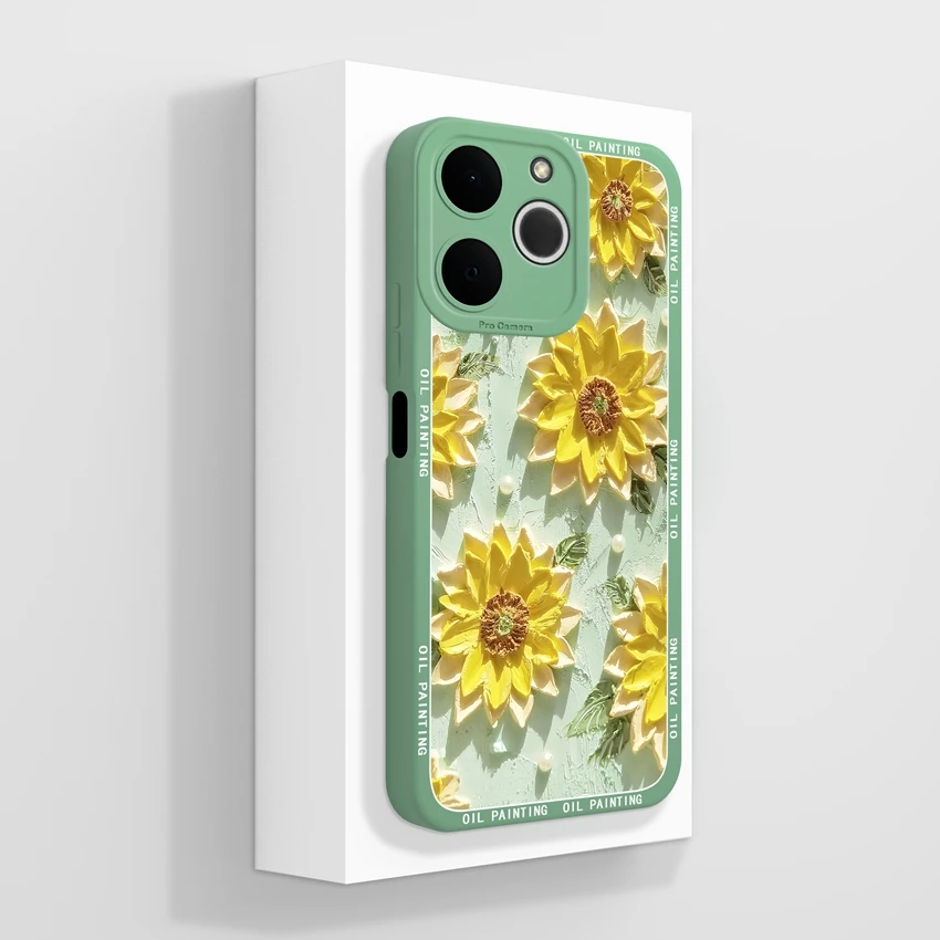 Fantasy Colorful Butterfly Liquid Silicone Shockproof Phone Case