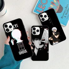 

Tokyo Ghoul Trendy Anime black Phone Case for iPhone 11 12 13 mini pro XS MAX 8 7 6 6S 5s Plus X SE XR 2020