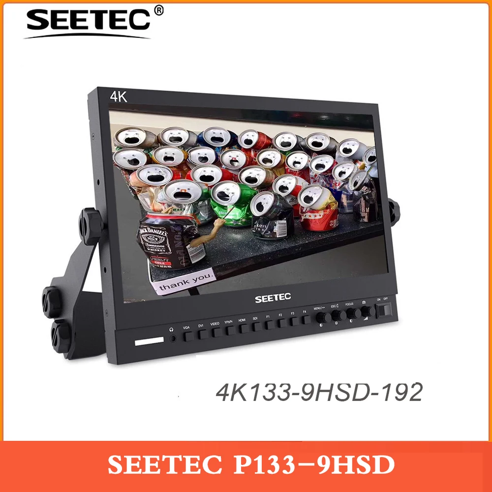 SEETEC P133-9HSD 13.3インチモニター、3G-SDI HDMI SEETEC P133-9HSD 13.3 Inch Broadcast Director Monitor with