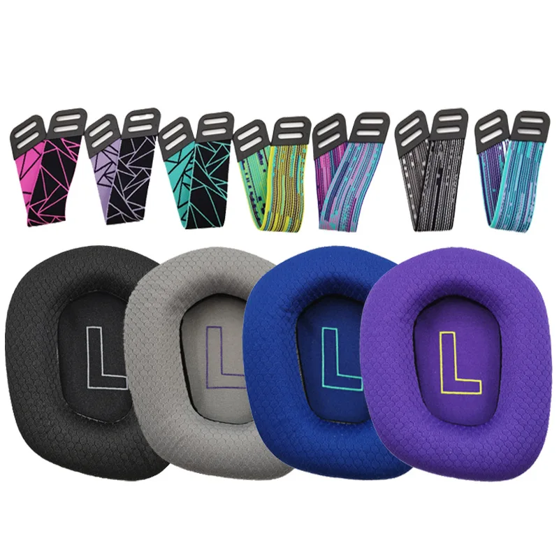 Nuovi Cuscinetti Auricolari Per Cuffie Di Ricambio Per Cuffie Logitec G733 G 733 Di Alta Qualità