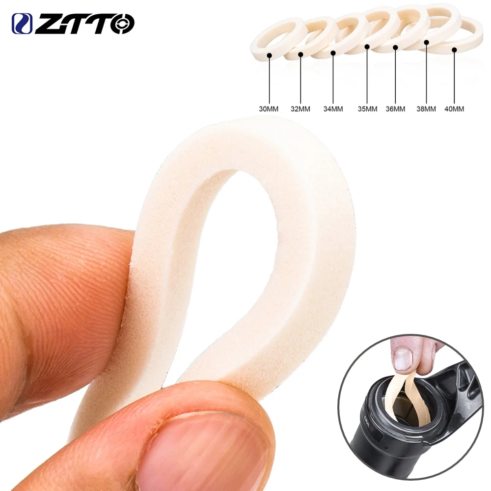 Bicycle Fork Sponge Ring ZTTO MTB Road Bicycle Shock Absorber Front Fork Lubrication Care Foam Ring Mountain Bike Accessories bike front fork,bicycle fork,bicycle fork accessory,bike front fork accessory,bike fork accessory,bike front fork parts,bicycle fork sponge ring