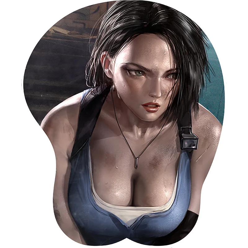 Soft WristGuard 3D Bracers Mouse Pad Sexy Breast Cartoon Beauty Chest Large Boobs ArmRest Mouse Pad WristRest Mousepad Desk Mat