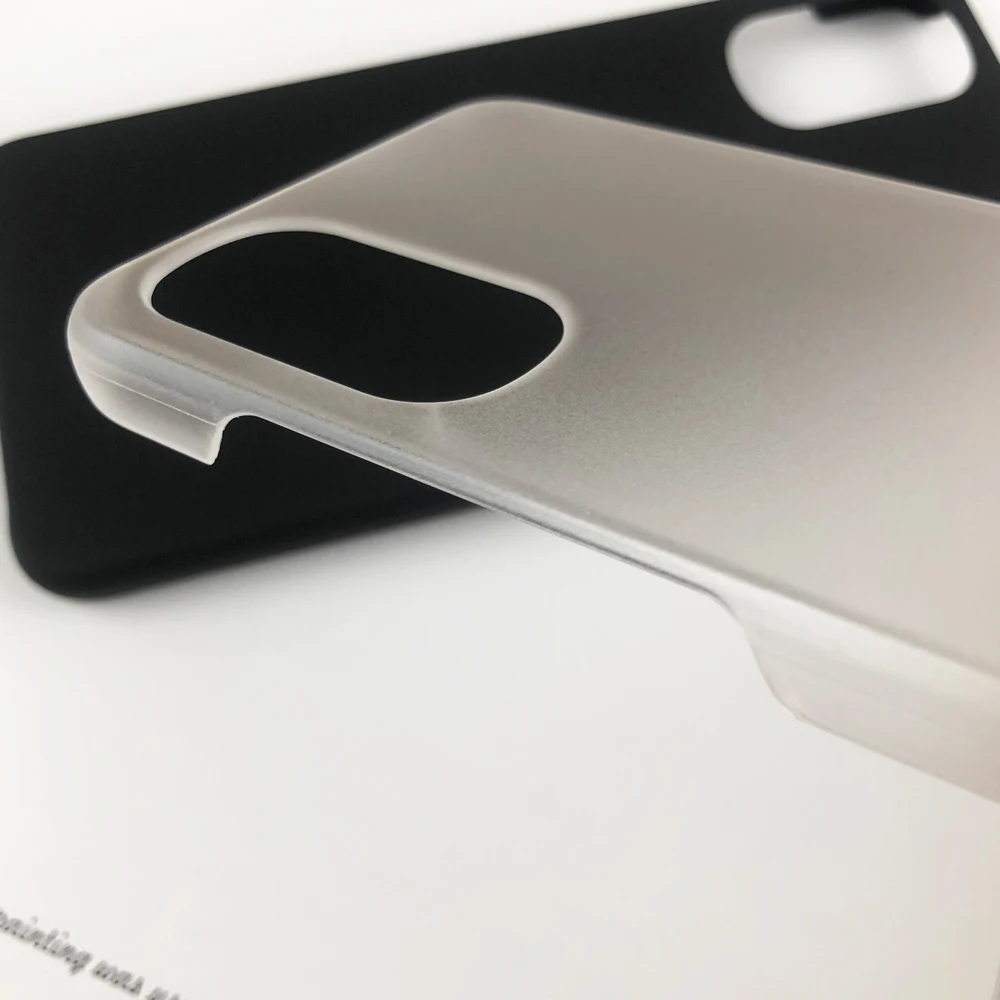 Sleek Frosted Hard Phone Case - Simple Slim Design