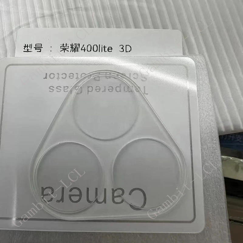 Enhanced 3D Integral Camera Lens Tempered Glass Back Screen Protector Cover Film