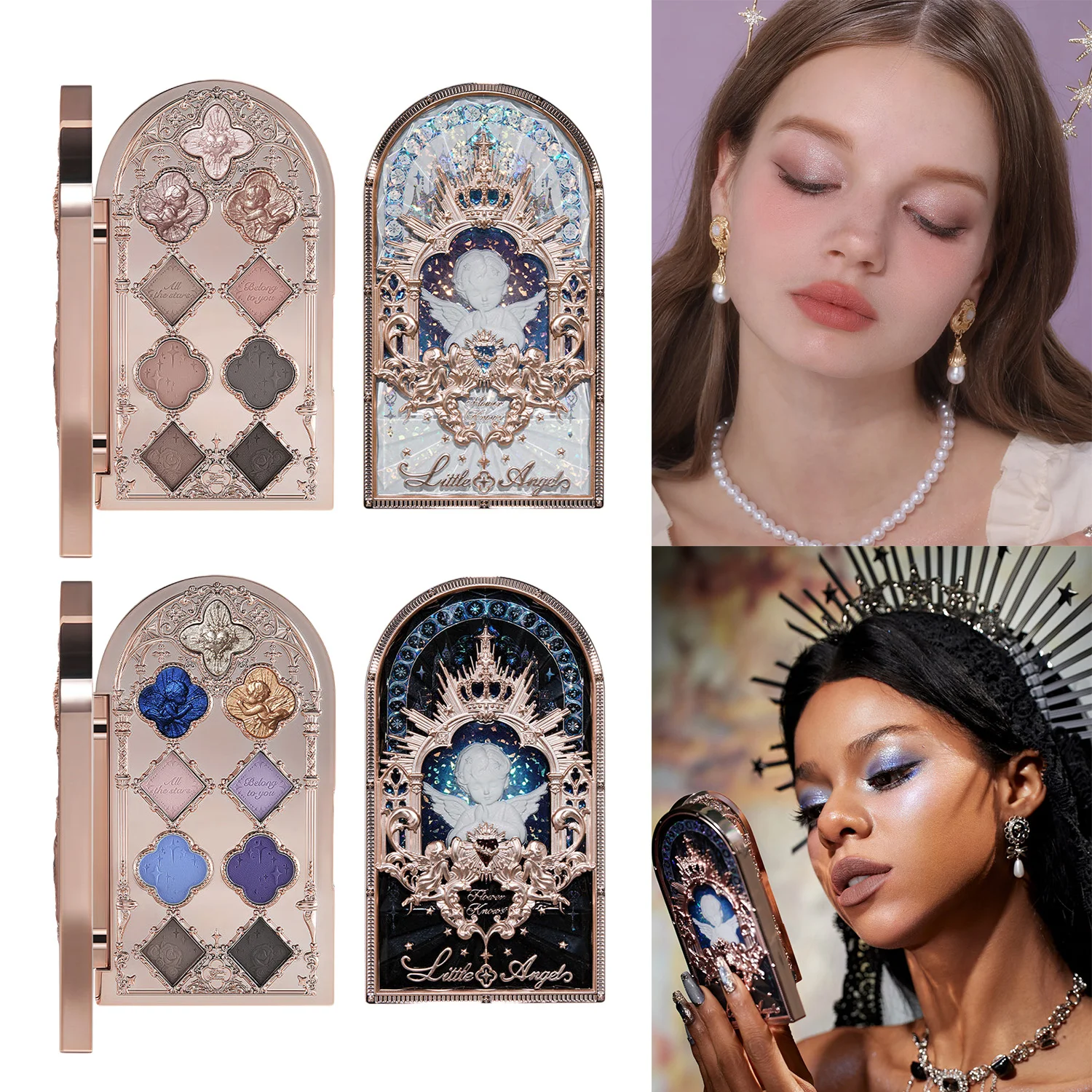 9 Color Eyeshadow Palette Matte Shimmer Glitter Vegan Cruelty Free Waterproof High Pigment eyeshadow