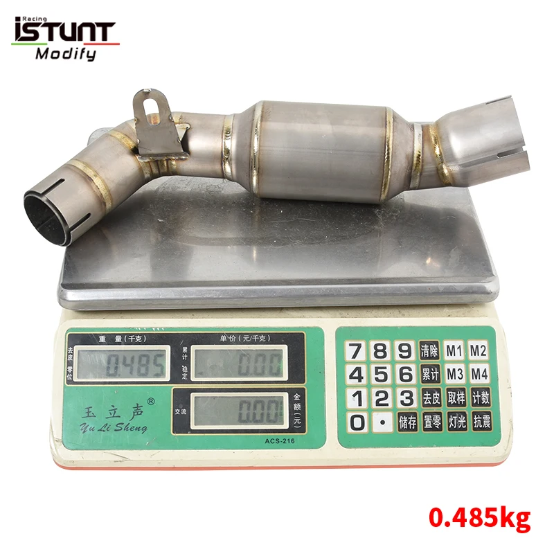 Slip On For Benelli Leoncino 800 BJ800 Motorcycle Exhaust Titanium Alloy Escape Moto Middle Link Pipe Connect Original Muffler - Image 5
