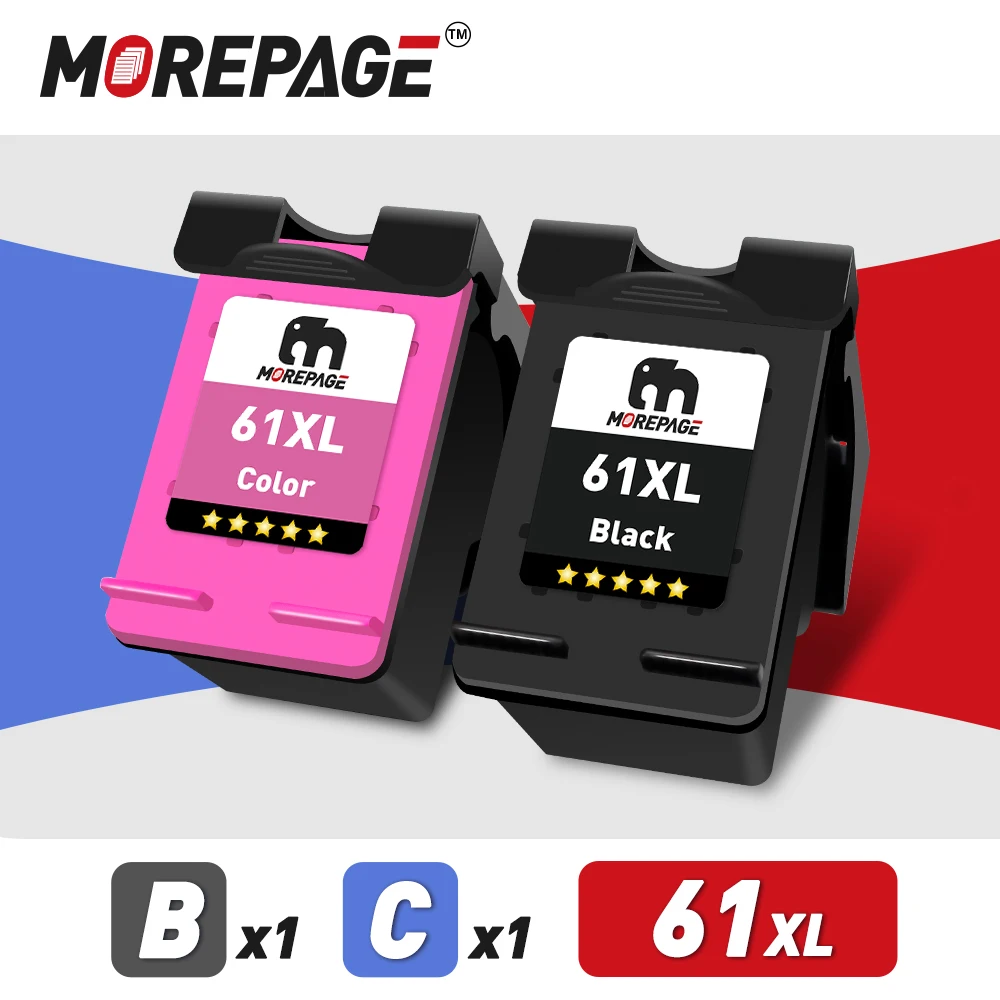 QSYRAINBOW Compatible Ink Cartridge For HP 61XL Envy 4500 4502 5530 & Deskjet 2540 2541 2542 2543 2544 2546 2050 For printer supplies ink cartridge inkjet ink cartridge