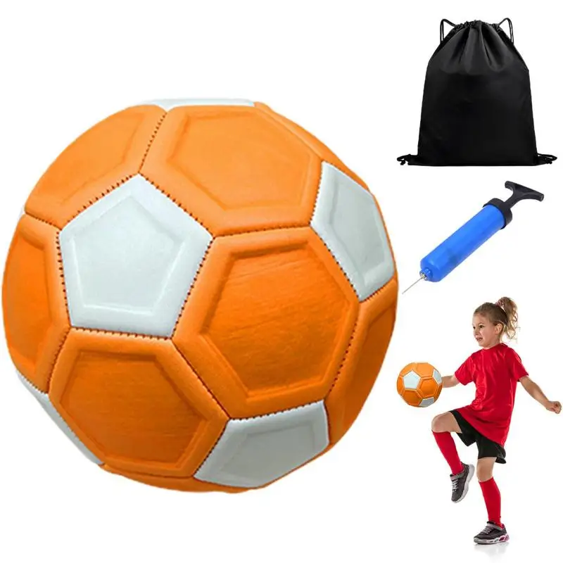 Curve Soccer Ball Swerve Ball Soccer EVA Rubber Elastic Flexible Kicker Ball For Boys Girls Teens Kids Children 5-15 Years Old