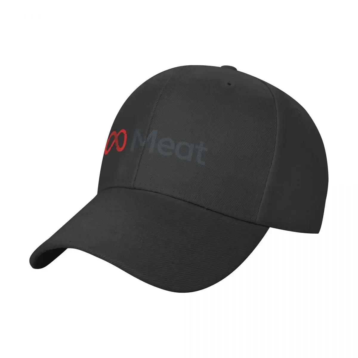 

Facebook Meta Meat spoof parody Baseball Cap Beach custom Hat |-F-| Mens Caps Women's