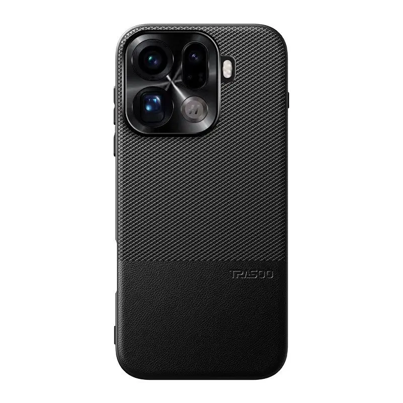 Luxcy Matte Delicate PU Leather Double Splicing Shockproof Phone Cover