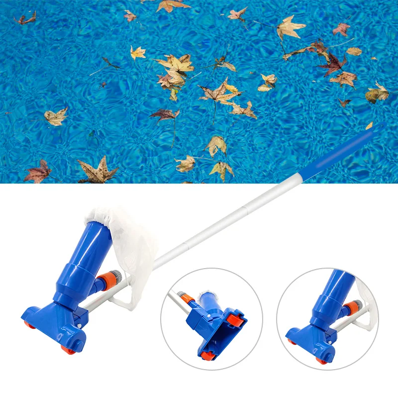 Pool Vacuum Cleaning Kit Clean Bottoms Net For Pool Filter Swimming Vacuum Cleaner Set Cleaning Skimmer Pools Products Tool pool cleaning tool swimming pool cleaning kit