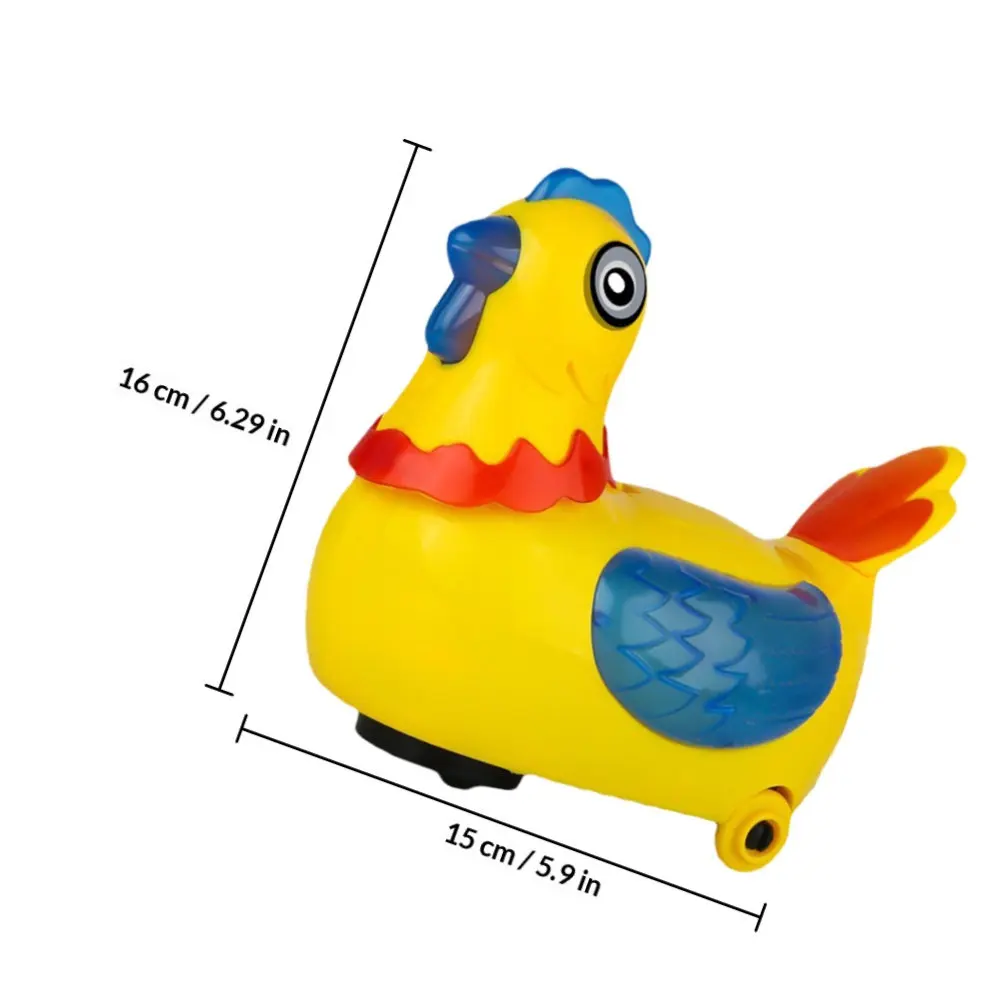 1 세트 전기 닭 암탉이 계란을 낳는 교육용 뮤지컬 노래하는 걷는 어린이 장난감 발달 선물 어린이 음악 장난감