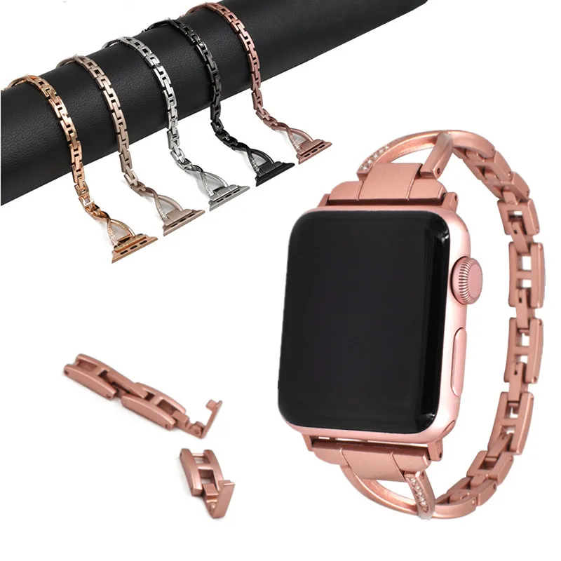 Rose Gold Apple Watch Band 38mm 40mm 41mm 42mm 44mm 45mm 