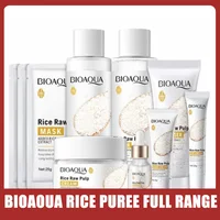 BIOAOUA Rice Puree Series Reduces Wrinkles Softens The Skin Enhances Skin Texture Moisturizes Nourishes The Skin Cleanses Face 1
