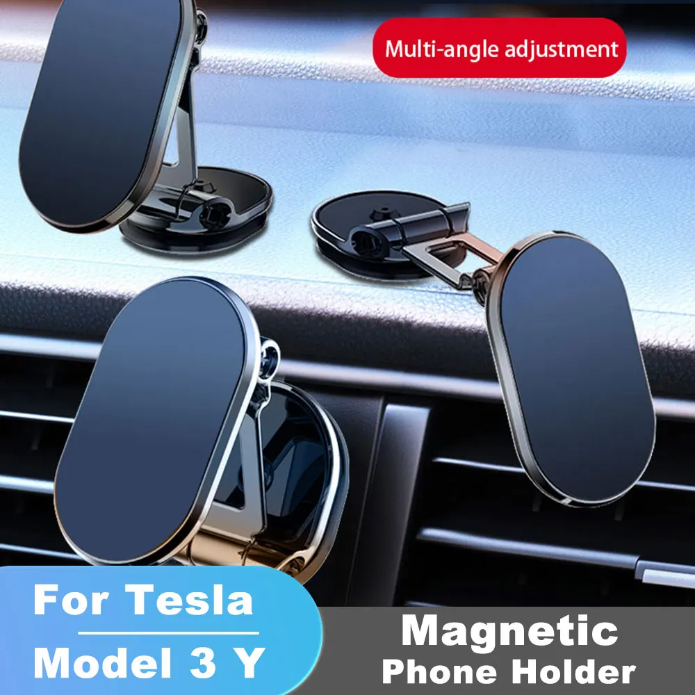 

Car Magnetic Stand For Tesla Model 3 Y iPhone 13 12 14 Pro Max Car Phone Holder