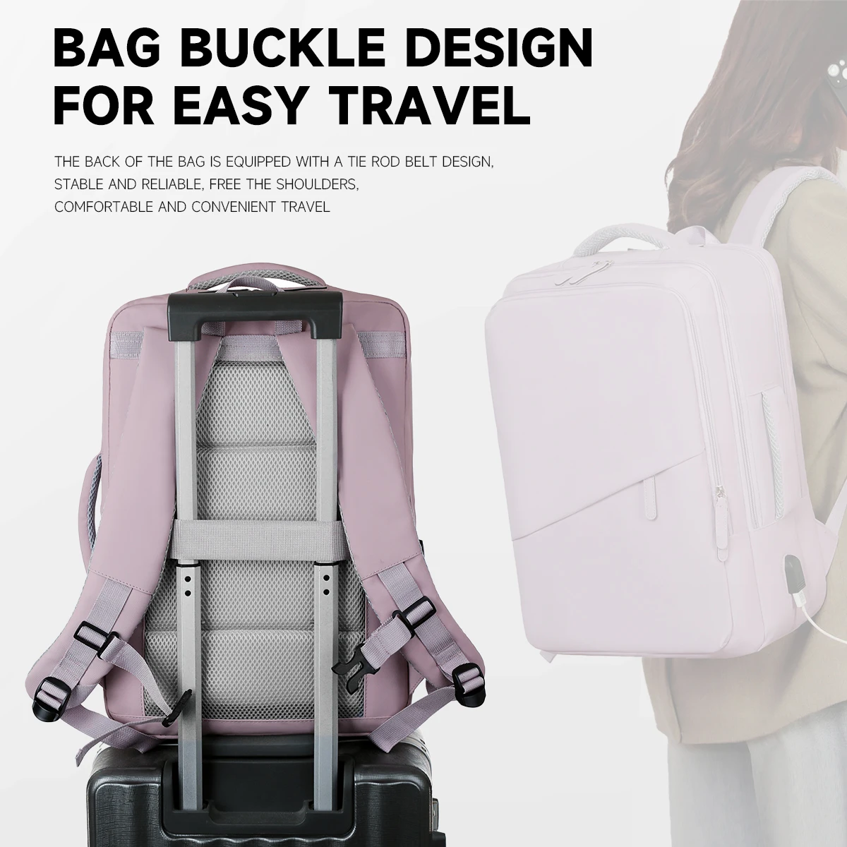 Backpack Unisex Travel Lightweight 2025 Super Hot Business Travel Work Commuting Backpack Large Capacity Computer Bag