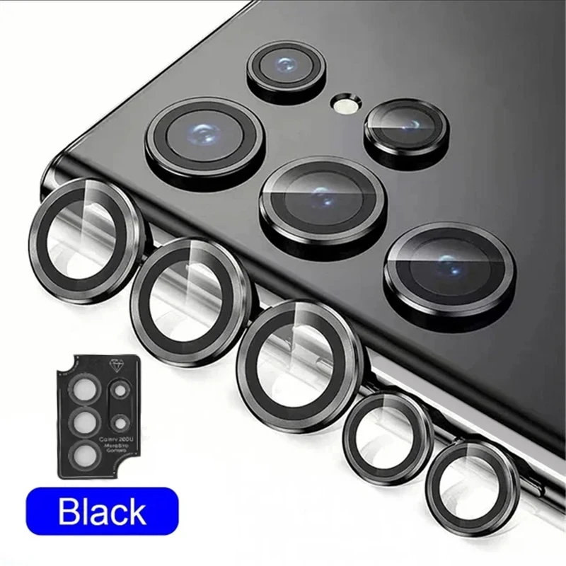 8K Metal Camera Protection Glass with Easy Installation Lens Ring Cover Film Accessories