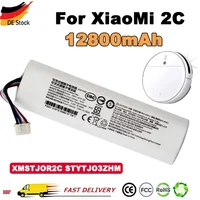 Vacuum Mop 2C XMSTJQR2C/Xiaomi Trover Robot LDS Vacuum Mop Finder RLS3 Vacuum Cleaner Battery P2026-4S1P-MMBK 12800mAh 1