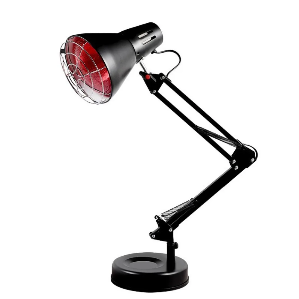 100W,150W,275W Infrared Baking Lamp With Adjustable Brackets For Pain Relief,Skin Care,Red Near Infrared Light Heating Bulb