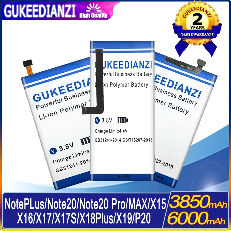 Batteria Per Cubot X16 X17 X17S X18 Plus X19 P20 X20 Pro X15 Note 20 Pro Echo Max Kingkong Note Plus Manito Batterie Di Ricambio