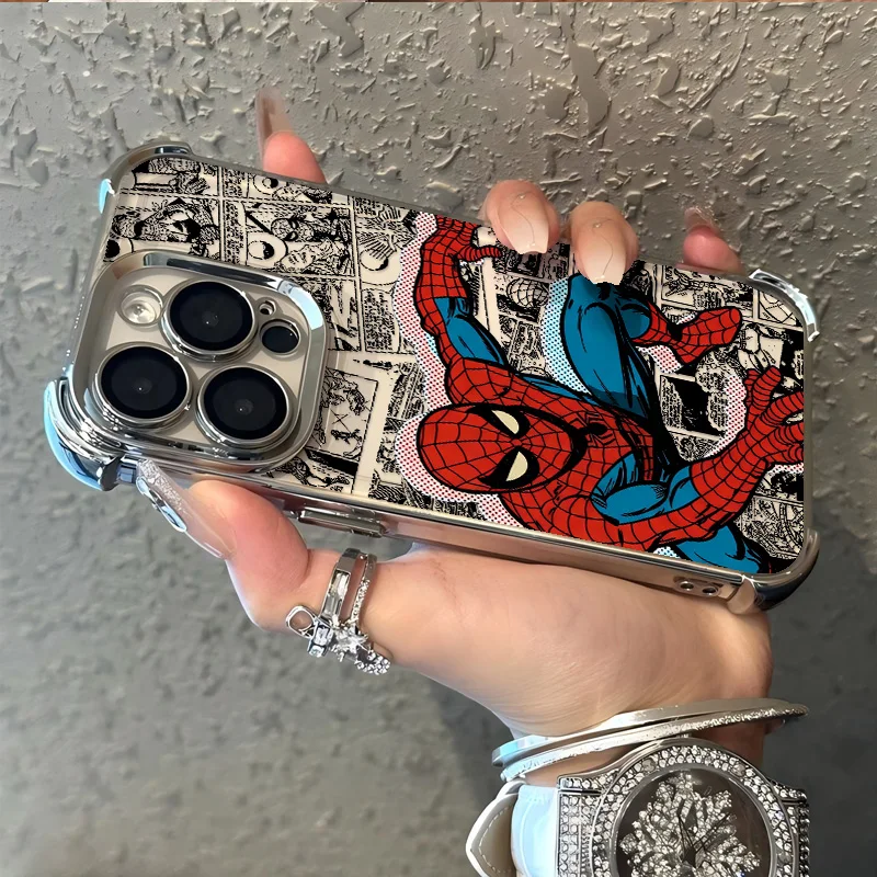 Cool Hero Spider-themed Anti-Fall Phone Case
