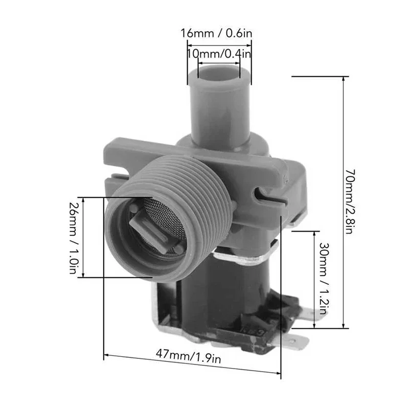 Washing Machine Water Inlet Valve Inlet Switch Solenoid Valve for