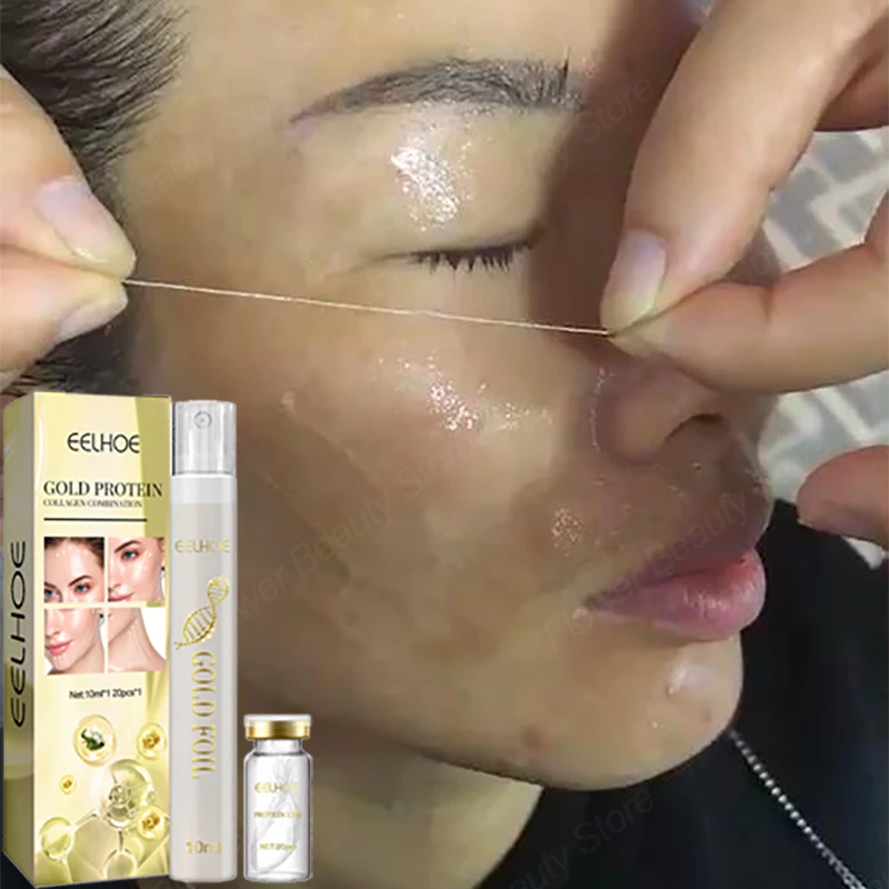 Face Filler Collagen Protein Thread Instant Wrinkle Remover Serum Set Lifting Firming Soluble Absorbable Anti-aging Skin Care