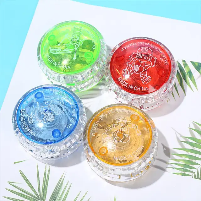 Electronic Flashing Yo-Yo Ball With LED Lights Develop Hand-eye Coordination and Intelligence for Juvenile Kid Children 5