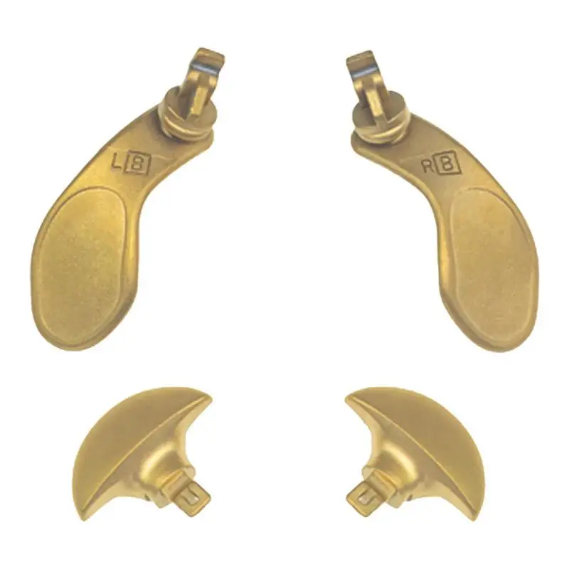 4 Pezzi Per Controller Edge Ps5 Pulsanti Posteriori In Metallo Di Ricambio Per Controller Edge Ps5 Trigger Back Button Attachment