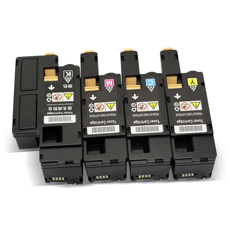 4pcs Toner Cartridge Compatible for FUJI Xerox DocuPrinter CP115w CM115w CP115 CP116w CP225w CP118W CM118W CP225W with chip