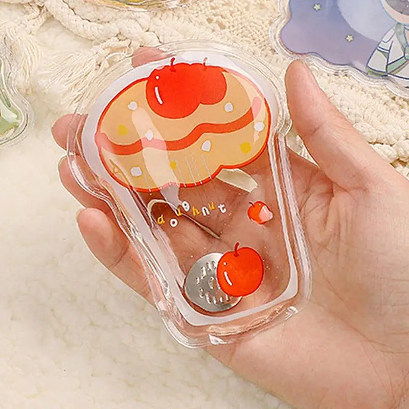 Reusable Snap Heat Pack Instant Hot Heat Snap Packs Click Reusable Cold Gel Heating Pad Cute Cartoon Pouch Gel Hand Warmers