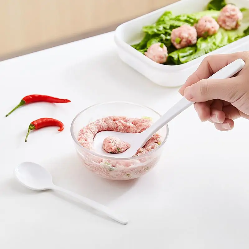 Small Meatball Maker Manual Meatball Press Spoon Multifunctional Scoop Ball Maker With Hole Manual Press Spoon