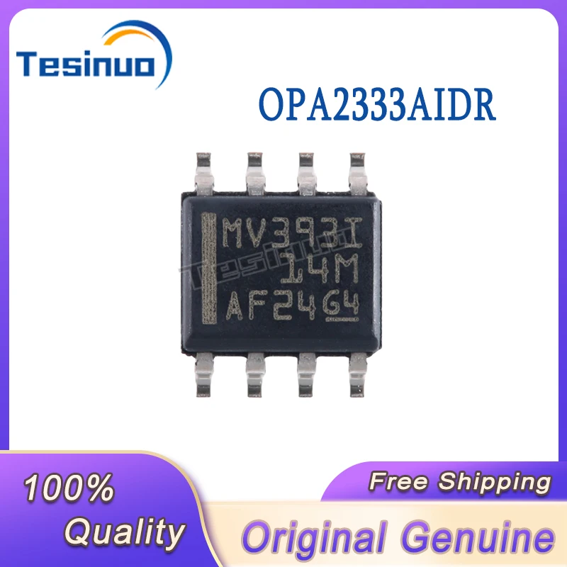 

5 шт. новый оригинальный патч OPA2333AIDR SOP-8 двухканальный точный рабочий усилитель IC-чип